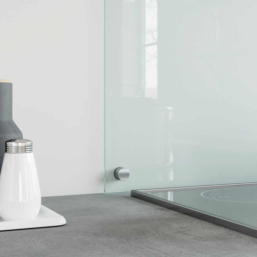 Küchenrückwand Transparent 90×50 cm Hartglas