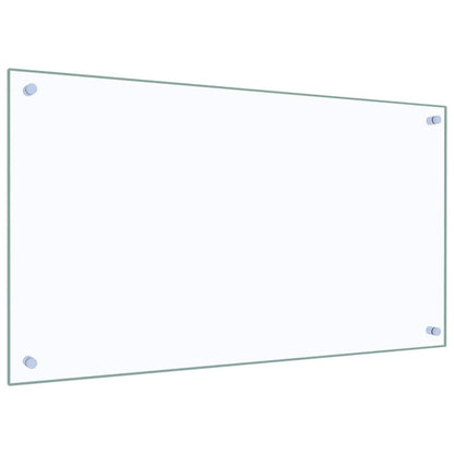 Küchenrückwand Transparent 90×50 cm Hartglas