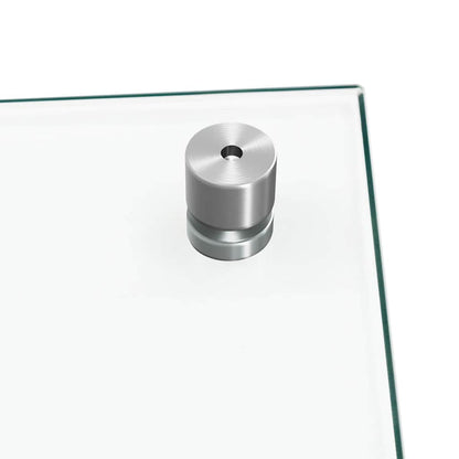 Küchenrückwand Transparent 90×50 cm Hartglas