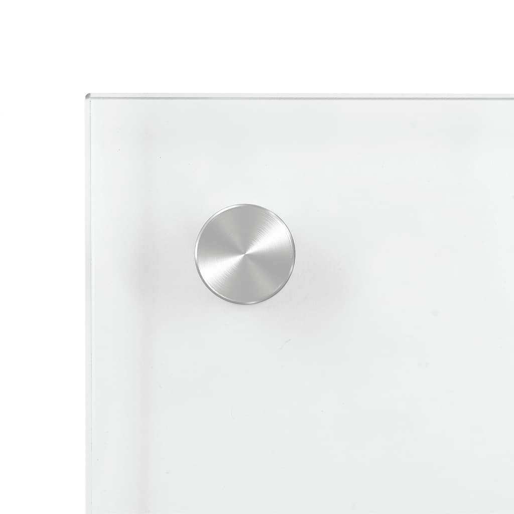 Küchenrückwand Transparent 90×50 cm Hartglas