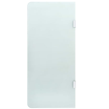 Urinal skillevægsbeslag 90 x 40 cm hærdet glas