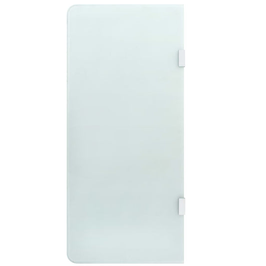 Urinal skillevægsbeslag 90 x 40 cm hærdet glas