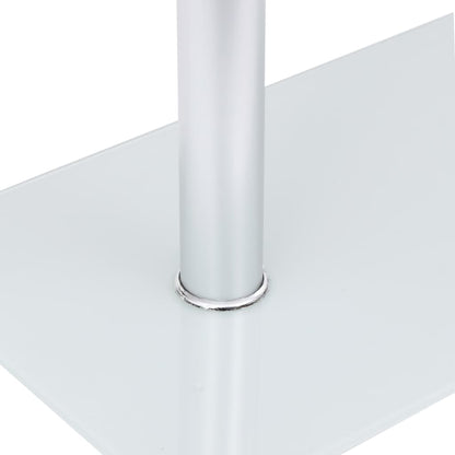 Sidebord U-form Transparent 45x30x58 cm Hærdet glas