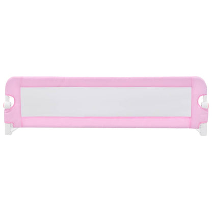 Kleinkind-Bettschutzgitter Rosa 120x42 cm Polyester
