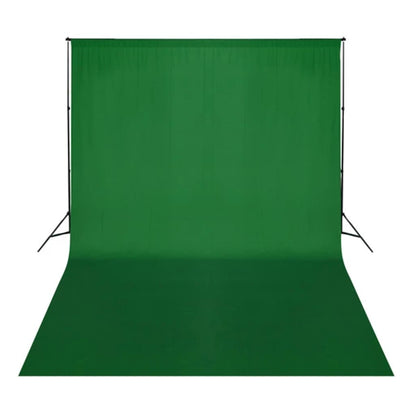 Fotohintergrund ohne Ständer Baumwolle Grün 500x300 Chroma-Key
