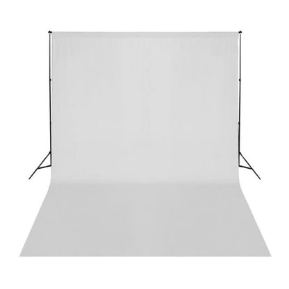 Fotohintergrund ohne Ständer Baumwolle Weiß 500x300 cm