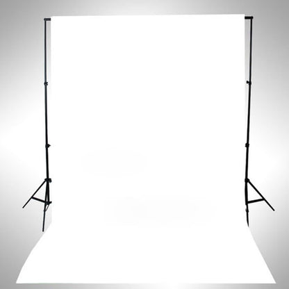 Fotohintergrund ohne Ständer Baumwolle Weiß 500x300 cm