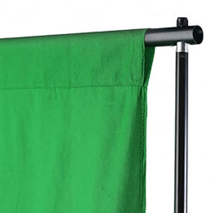 Fotohintergrund ohne Ständer Baumwolle Grün 600x300 Chroma-Key