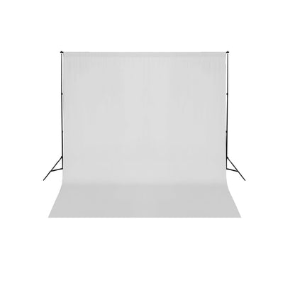 Fotohintergrund-System 600 x 300 cm Weiß