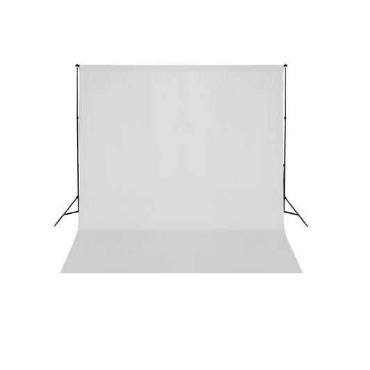 Fotohintergrund-System 600 x 300 cm Weiß