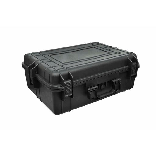 Transportkuffert sort med skum 35 L kapacitet