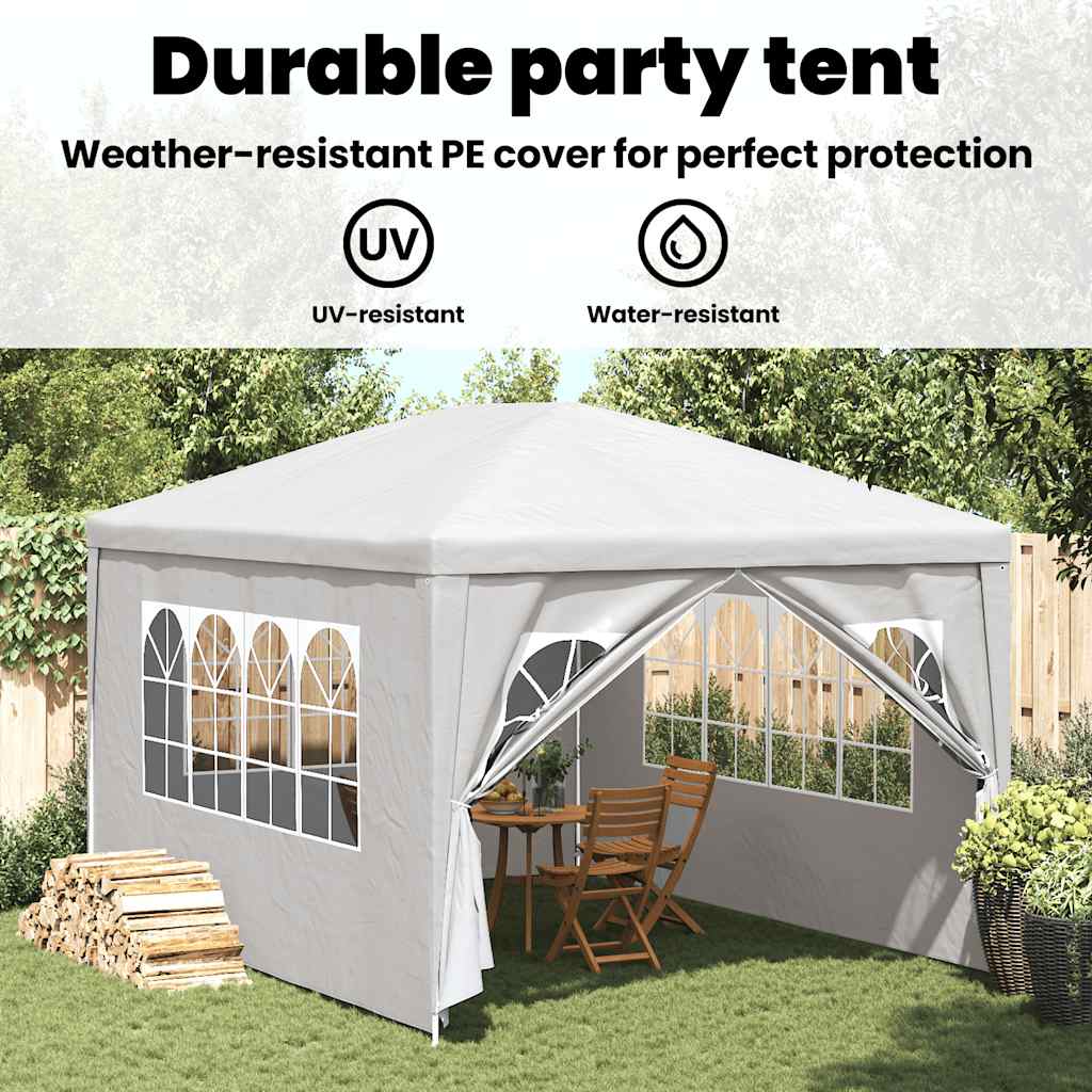 Partyzelt 3x4 m Weiß