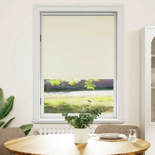 Verdunkelungsrollo Verdunklungsrollo 80 x 175 cm creme