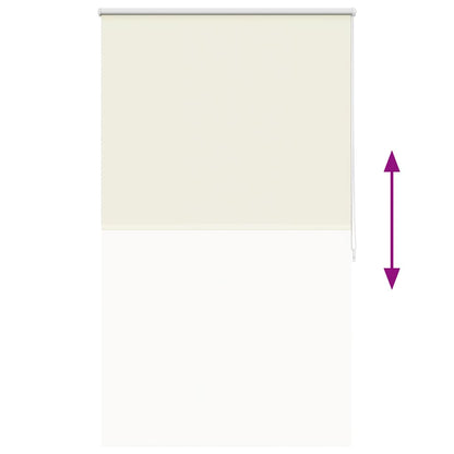 Verdunkelungsrollo 120 x 175 cm creme