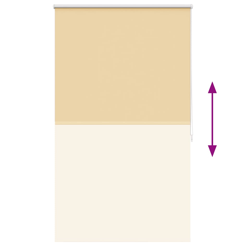 Verdunkelungsrollo Verdunklungsrollo 120 x 175 cm beige