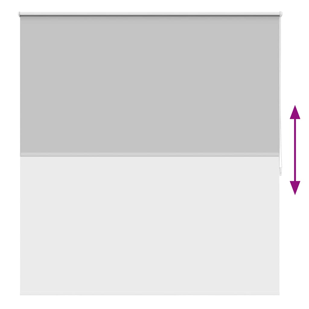 Verdunkelungsrollo 140 x 175 cm grau