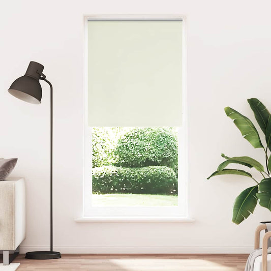 Verdunkelungsrollo 80 x 230 cm creme