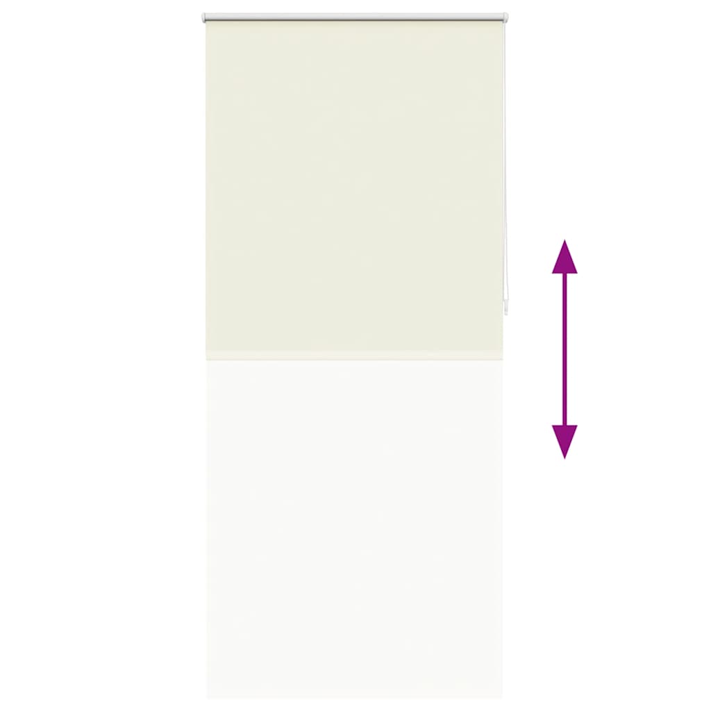 Verdunkelungsrollo Rollo 120 x 230 cm creme