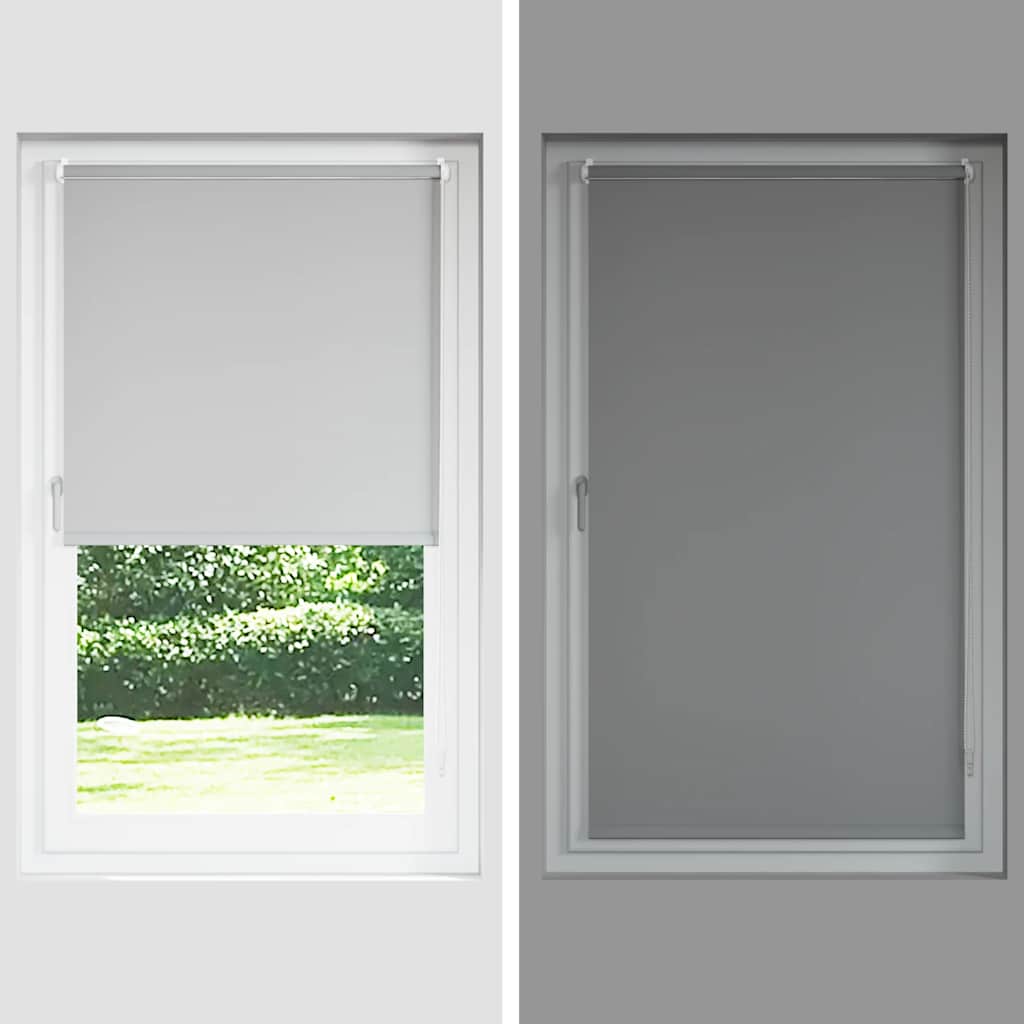 Verdunkelungsrollo Rollo 120 x 230 cm grau