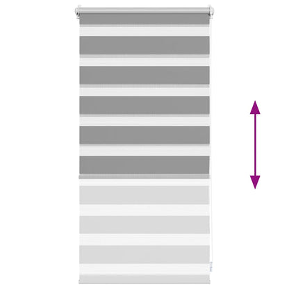 Doppelrollo 40 x 100 cm grau