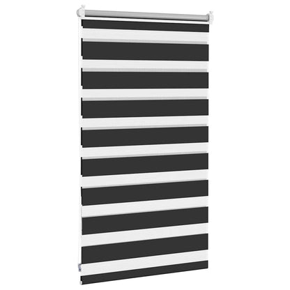 Doppelrollo 50 x 100 cm schwarz