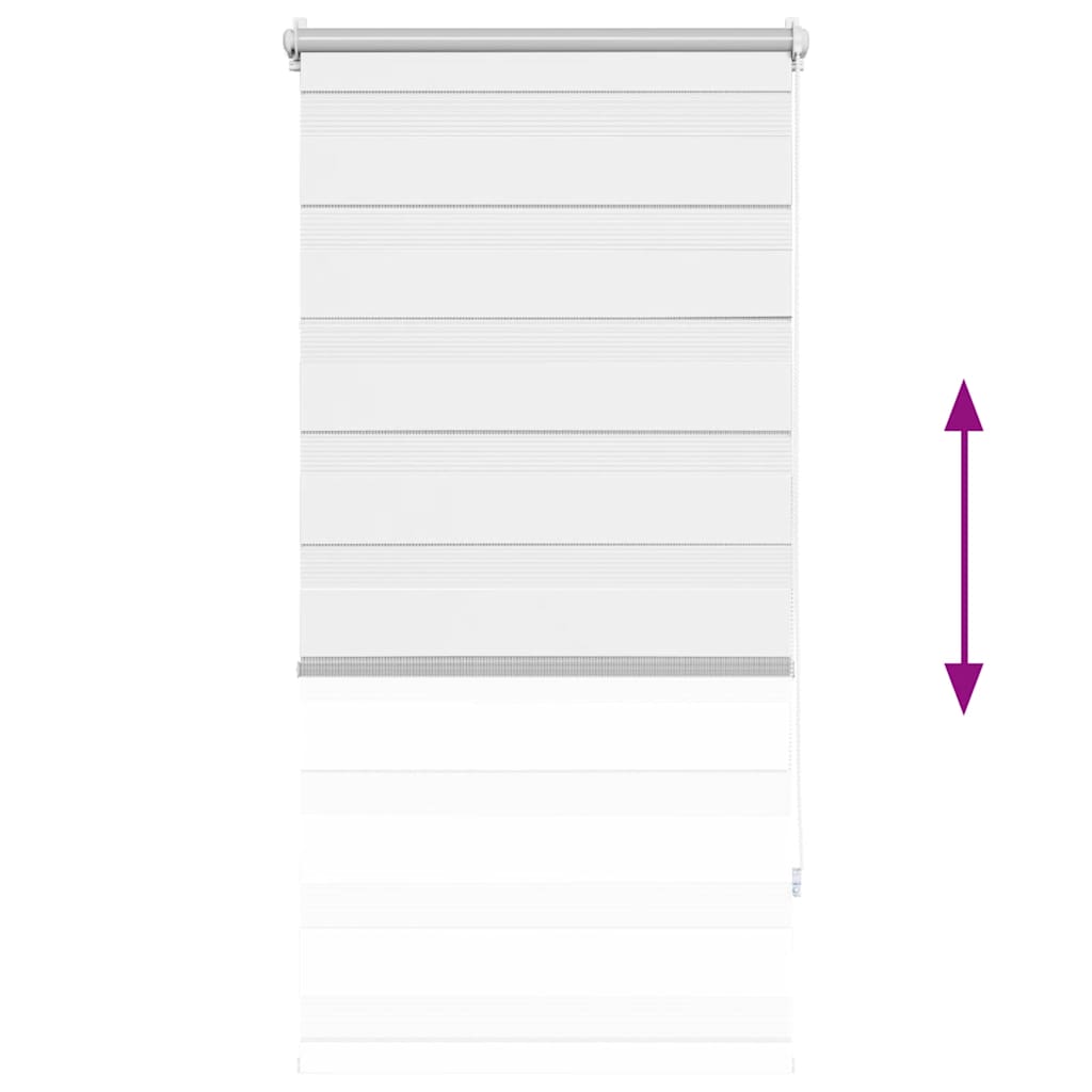 Doppelrollo  60 x 120 cm white