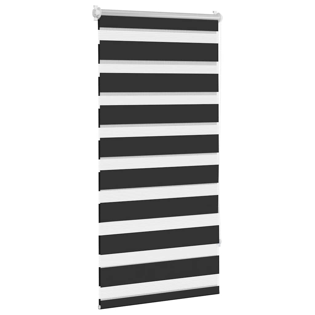 Doppelrollo 60 x 120 cm schwarz