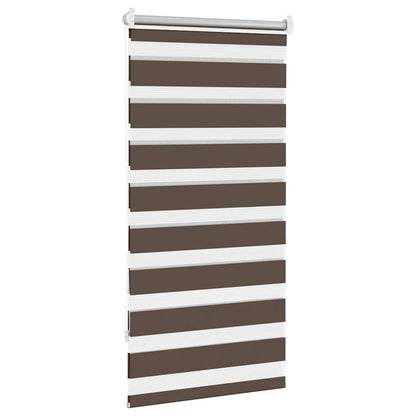 Doppelrollo 60 x 120 cm braun