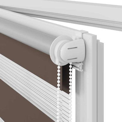 Doppelrollo 60 x 120 cm braun