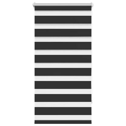 Doppelrollo Seitenzug 80 x 150 cm schwarz
