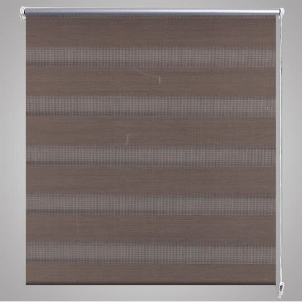Doppelrollo Seitenzug Duo 80 x 150 cm coffee