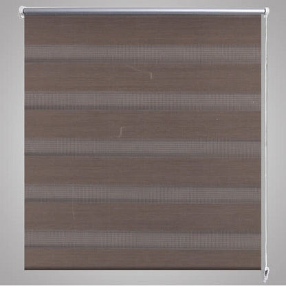 Doppelrollo Seitenzug Duo 80 x 150 cm coffee