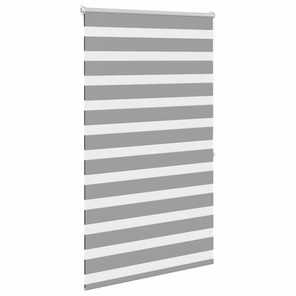 Doppelrollo Seitenzug Duo Rollo  80 x 175 cm grau