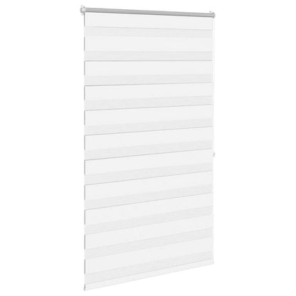 Doppelrollo Seitenzug 100 x 175 cm weiß