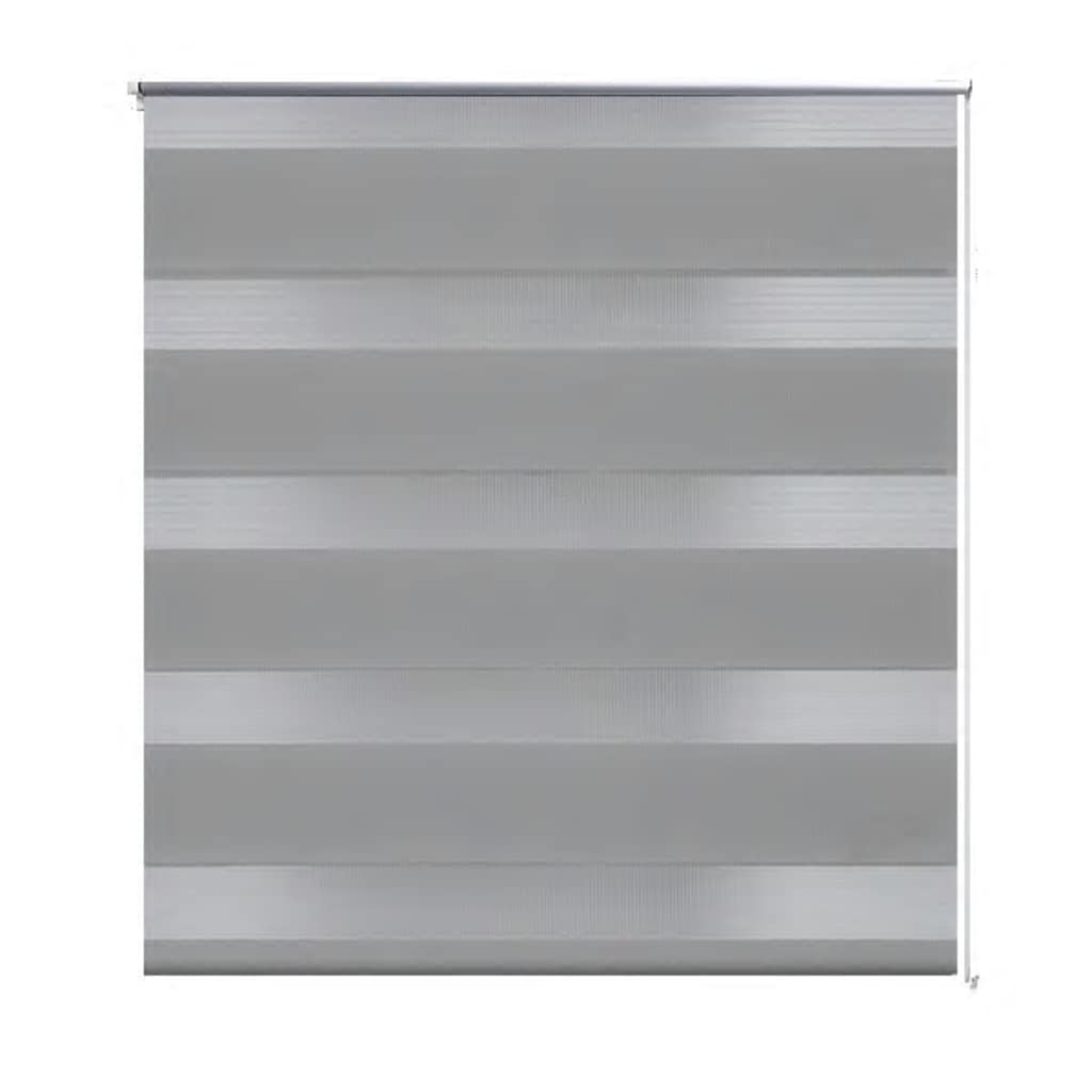 Doppelrollo Seitenzug 100 x 175 cm grau