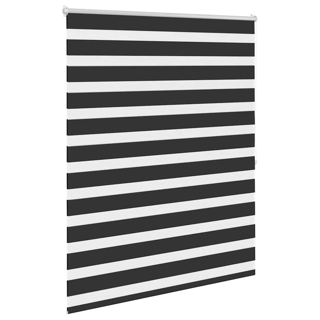 Doppelrollo Seitenzug 120 x 175 cm schwarz