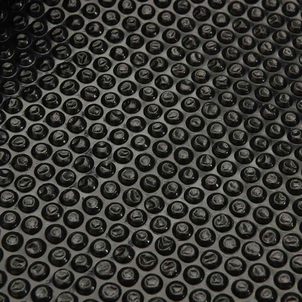 Treibende Pool Solarfolie rechtecking 6 x 4 m Pools, Schwarz