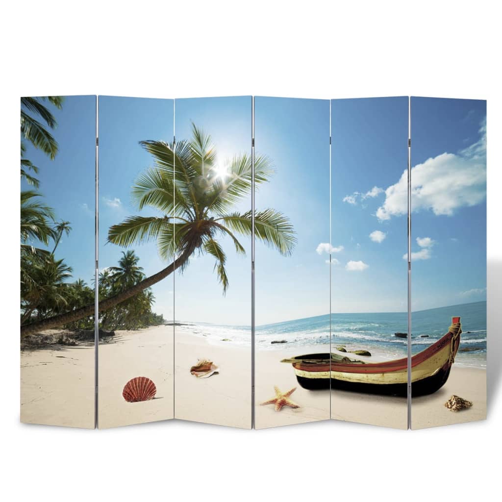 Rumdeler foldbar 217x170 cm strand