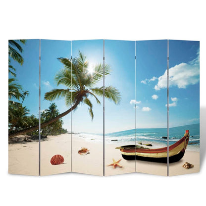 Rumdeler foldbar 217x170 cm strand