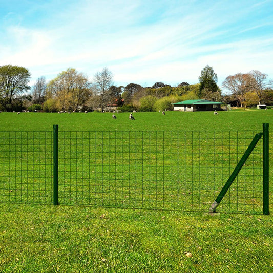 Drahtzaun Stahl 10x1,0 m Grün