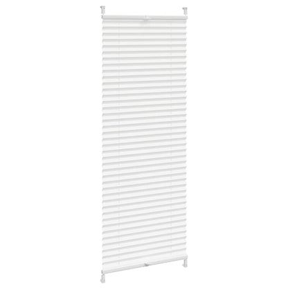 Mørklægning plisségardin 40×100 cm hvid