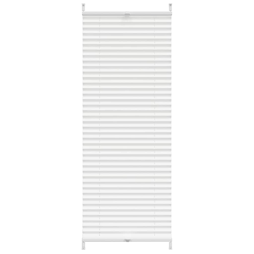 Plissee Faltrollo Rollo Plisseerollo 40x125cm Weiß
