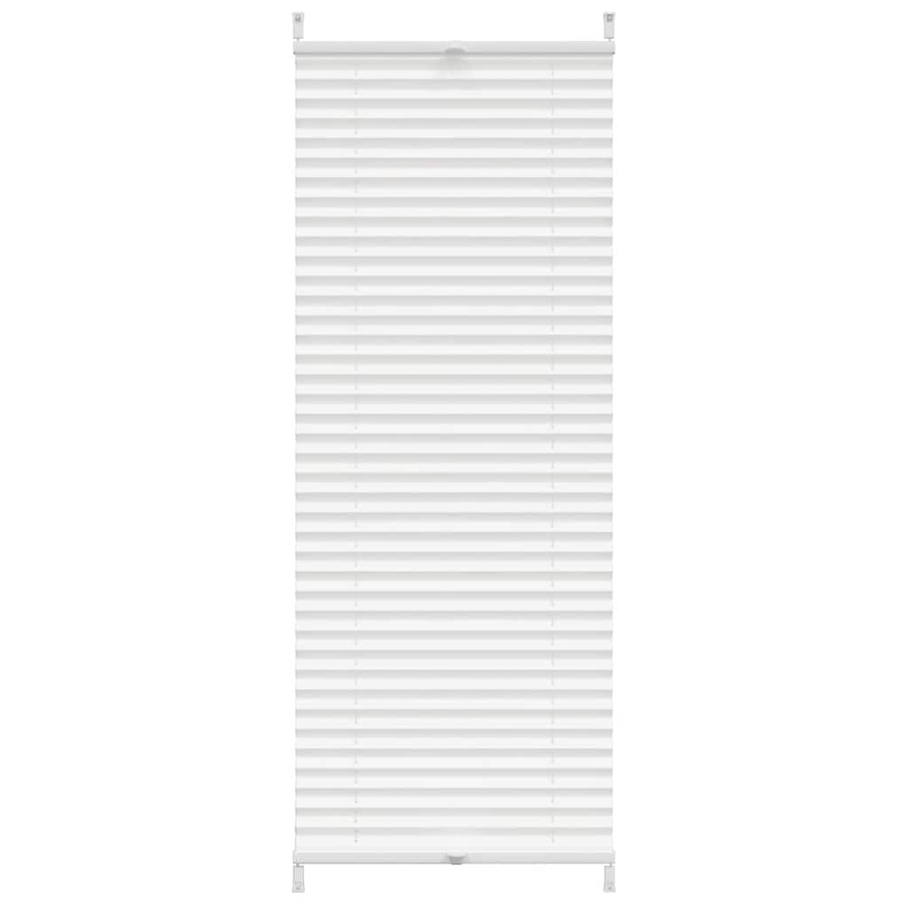 Plissee Faltrollo Rollo Plisseerollo 40x150cm Weiß