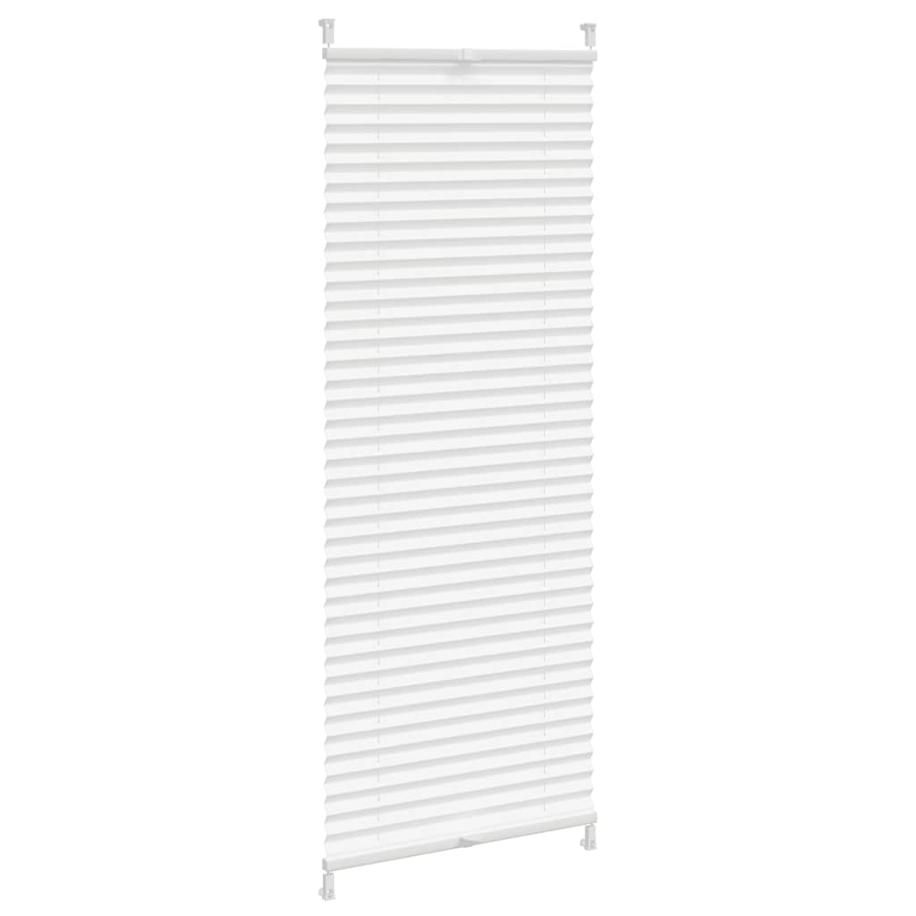 Plissee Faltrollo Rollo Plisseerollo 50x125cm Weiß