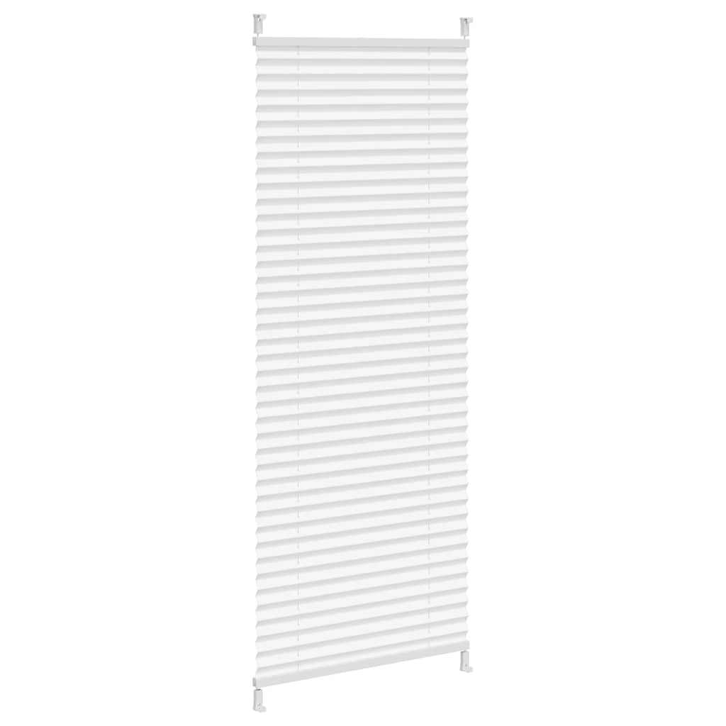 Plissee Faltrollo Rollo Plisseerollo 50x125cm Weiß