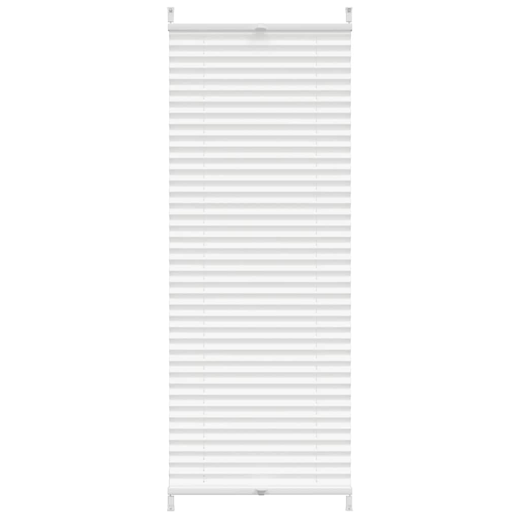 Plisségardin rullegardin plisségardin 50x150cm hvid