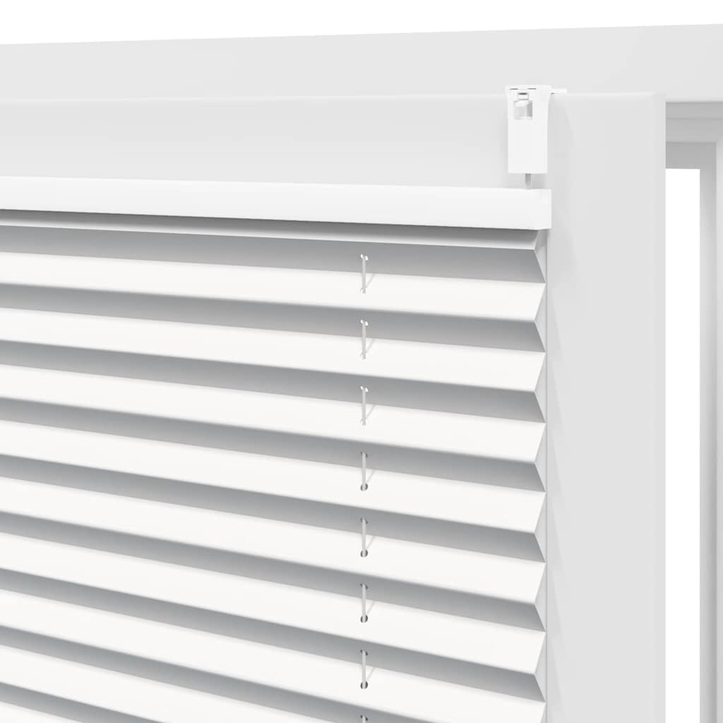 Plisségardin rullegardin plisségardin 50x150cm hvid