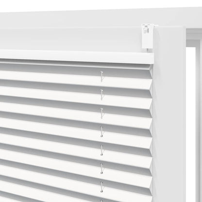 Plisségardin rullegardin plisségardin 50x150cm hvid