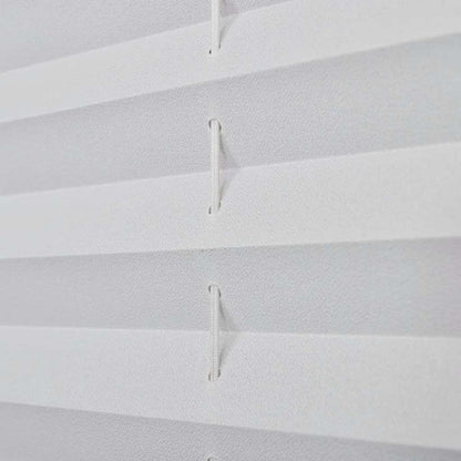 Plisségardin rullegardin 100x200cm hvid