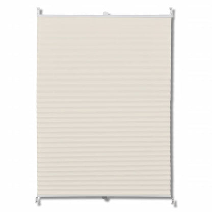 Plissee Faltrollo Rollo Plisseerollo 50x100cm Creme